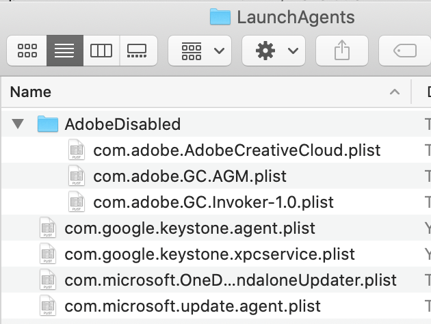 disable auto adobe update osx